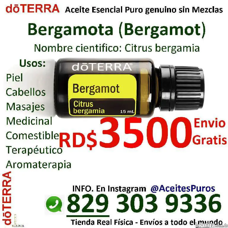 Aceite de bergamota sensacion reconfortante agradable relajante Foto 7108687-1.jpg