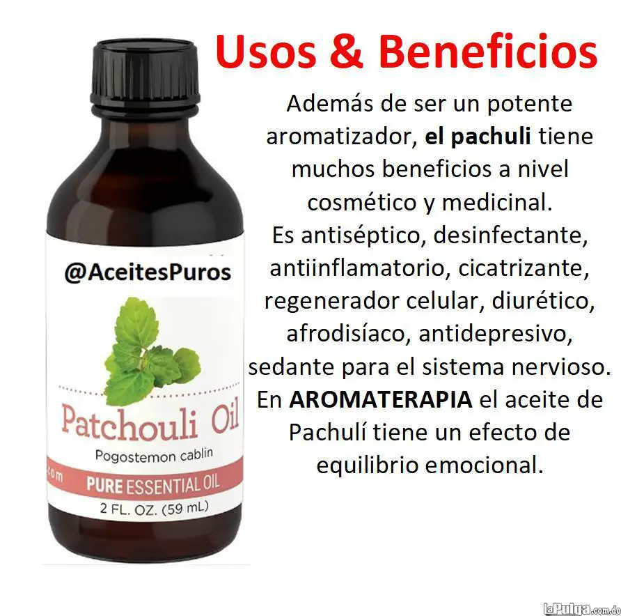 Aceite de patchouli antiséptico desinfectante antidepresivo diuretico Foto 7108689-1.jpg