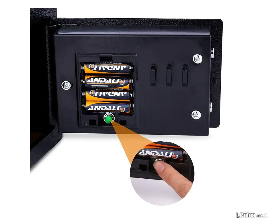 Caja Fuerte Pequeña Caja Seguridad de 23 cms Foto 7111137-4.jpg