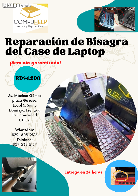 Reparación de Bisagra del Case de Laptop Foto 7111608-2.jpg