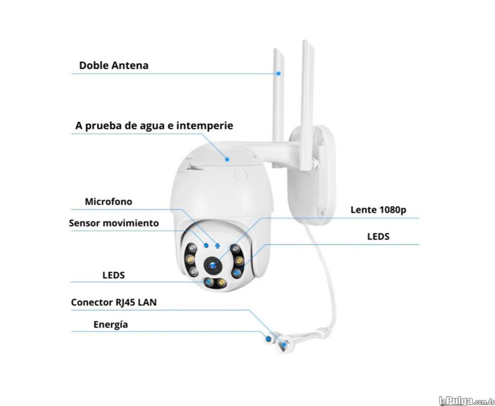 Cámara wifi de exterior PTZ YOOSEE gira 360 grados soporta sol y agua Foto 7112555-2.jpg