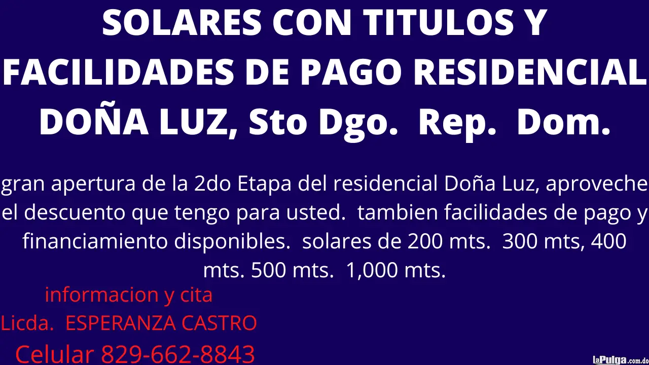 gran feria de solares  este 30 de octubre 2022. aprovecha el descuento Foto 7112596-3.jpg