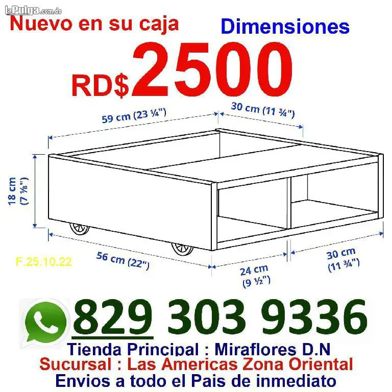 Mueble multifuncional gaveta con ruedas almacenaje y mesa de noche  NU Foto 7112967-1.jpg