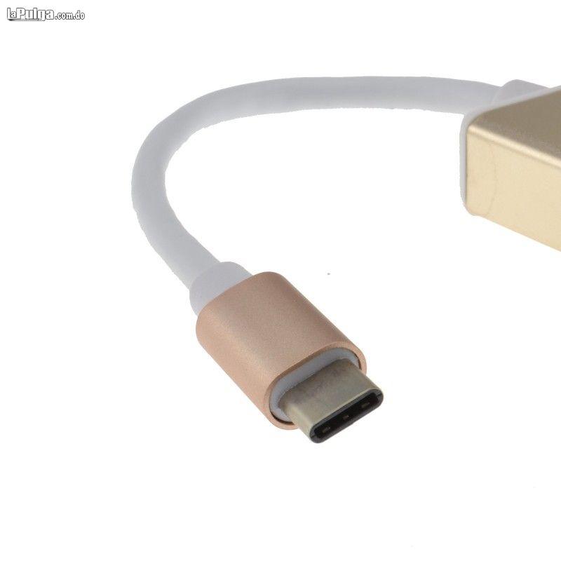 Convertidor Tipo C USB 3.1  macho a VGA Adaptador de cable de enchufe  Foto 7113290-3.jpg