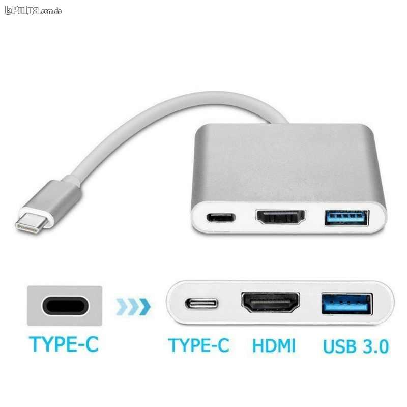 Adaptador USB C 3.1 con salida HDMI y puerto USB 3.0 Foto 7113298-2.jpg