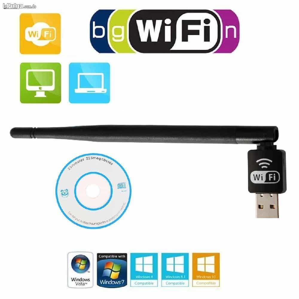 Adaptador USB Wifi con antena para mayor alcance Foto 7113314-2.jpg
