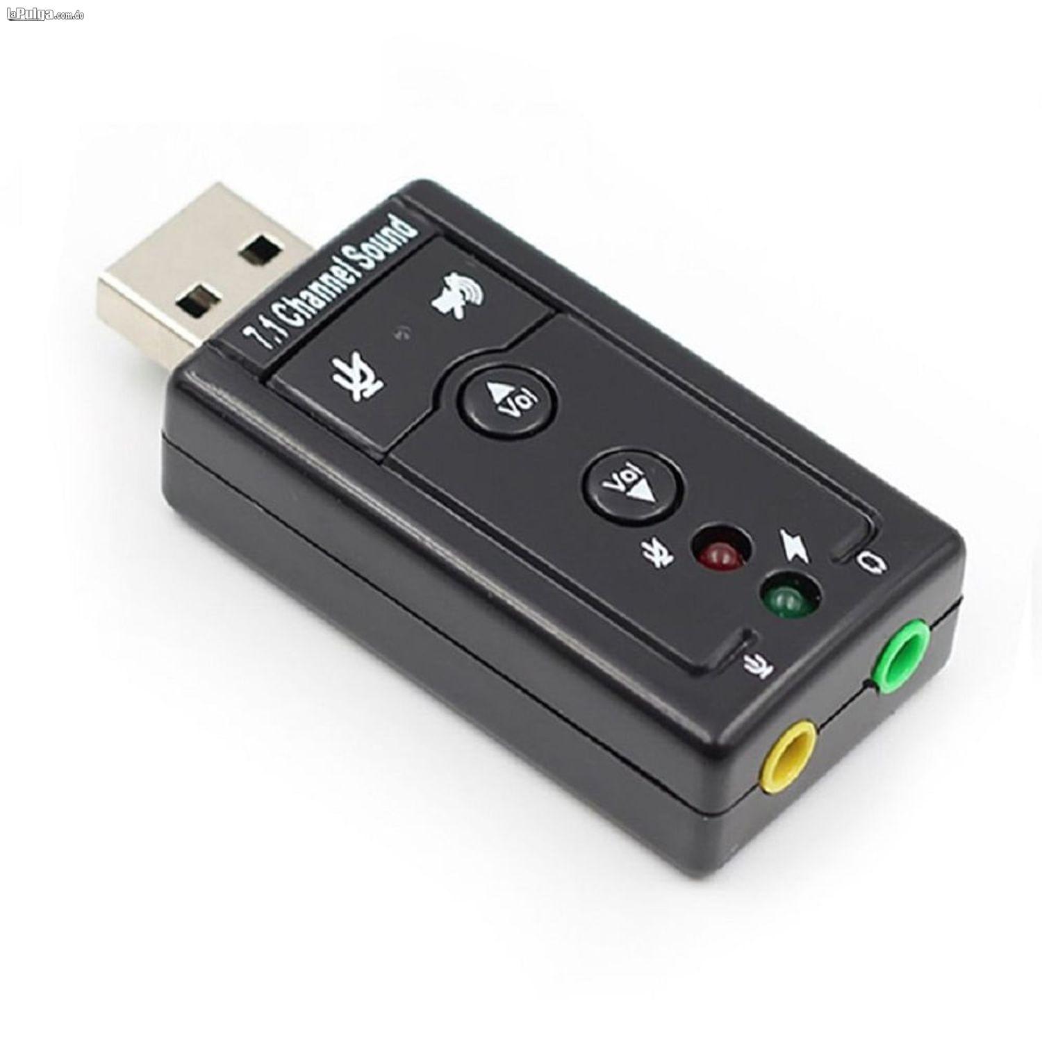 Adaptador USB de sonido - audio para PC 7.1 Foto 7113320-2.jpg