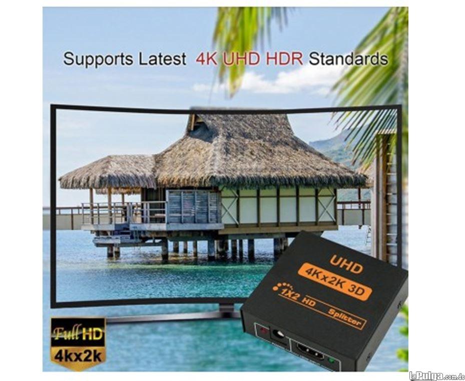 Adaptador 1x2 HDMI HD 1080P Soporta Ultra 4K  2K 3D Foto 7115097-4.jpg