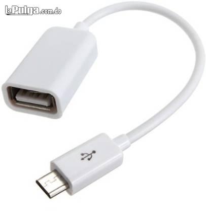 OTG V8 micro USB conecta dispositivo USB a tu celular Foto 7115104-2.jpg