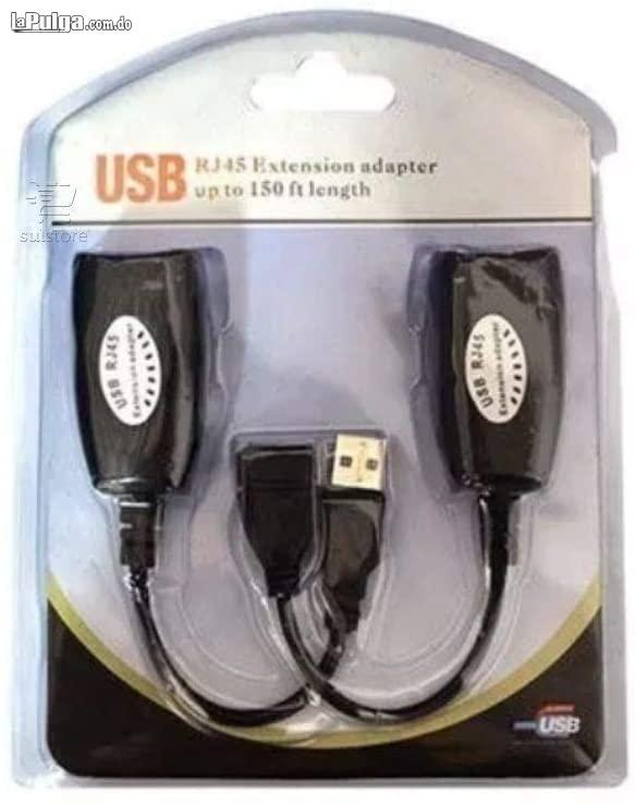 Adaptador de extensión USB 2.0 a RJ45 Foto 7115154-3.jpg