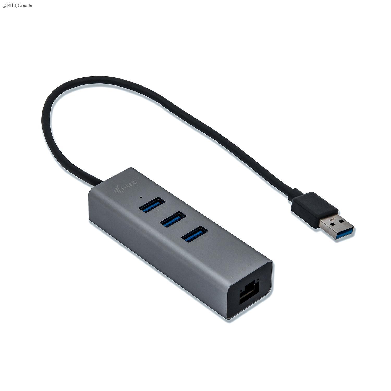 Adaptador USB 2.0 a red - Ethernet y Hub USB Foto 7115156-2.jpg