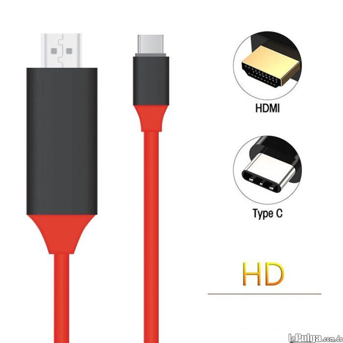 Cable HDMI con conector tipo C - proyecta el contenido a la TV. Foto 7115646-1.jpg