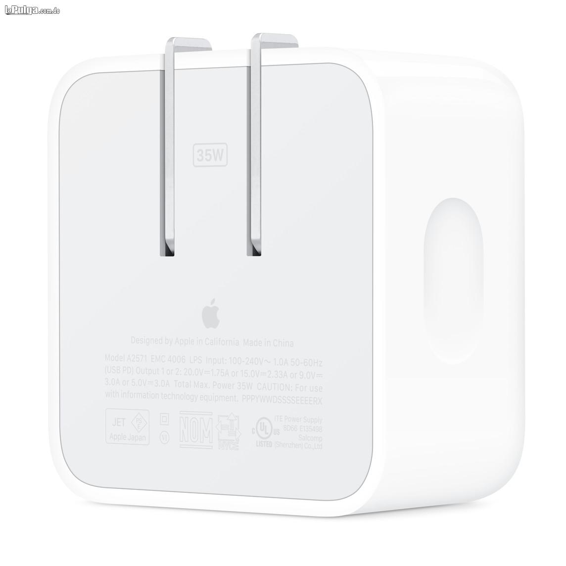 Adaptador de corriente compacto con puerto USB-C doble de 35 W Foto 7120507-2.jpg