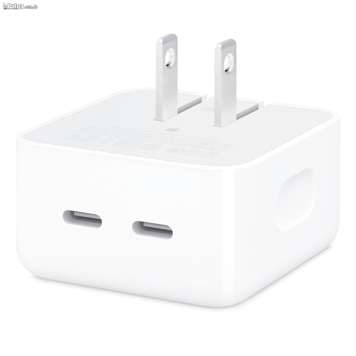 Adaptador de corriente compacto con puerto USB-C doble de 35 W Foto 7120507-3.jpg