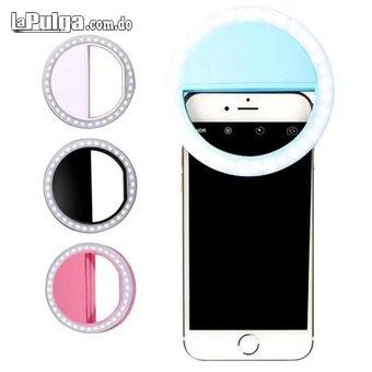 Anillo Aro De Luz Selfie Led Recargable para Celular Foto 7122475-4.jpg