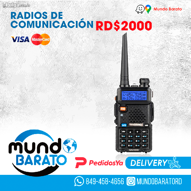 Radios De Comunicacion Vhf Y Uhf walkie talkie Radio Baofeng DOS VIAS Foto 7122497-3.jpg