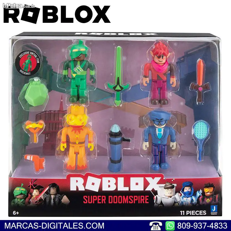 Roblox Action Collection - Super Doomspire Set de 4 Figuras Foto 7122521-2.jpg