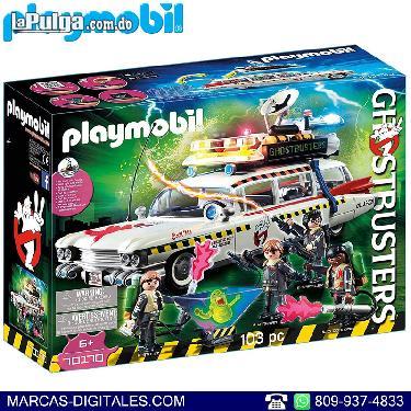 Playmobil CazaFantasmas Ecto-1A Set de Vehiculo y 4 Figuras Foto 7122534-1.jpg