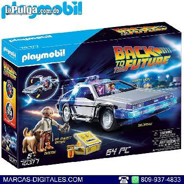 Playmobil Volver al Furturo Delorean Set de Vehiculo y 2 Figuras Foto 7122536-1.jpg