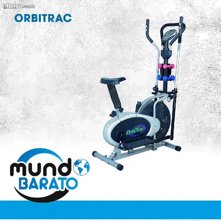 Elíptica Orbitrac bicicleta de fitness Ejercicio Gym  mancuernas esta Foto 7122668-3.jpg