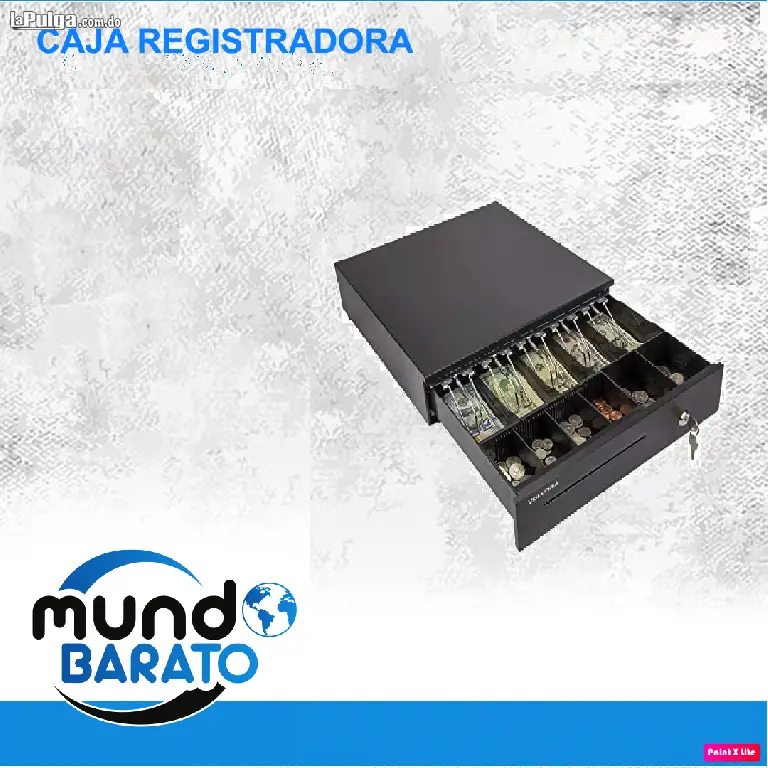 Caja registradora de dinero para sistema de ventas 5 billetes cash  Foto 7122808-1.jpg