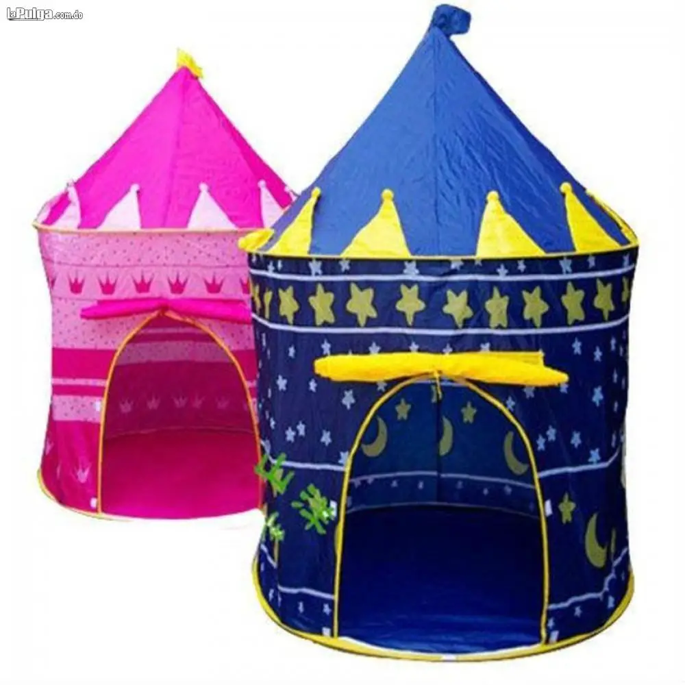 Castillo para Niños Niñas Carpa Armable Portátil Jugar Casita Jugue Foto 7123048-5.jpg