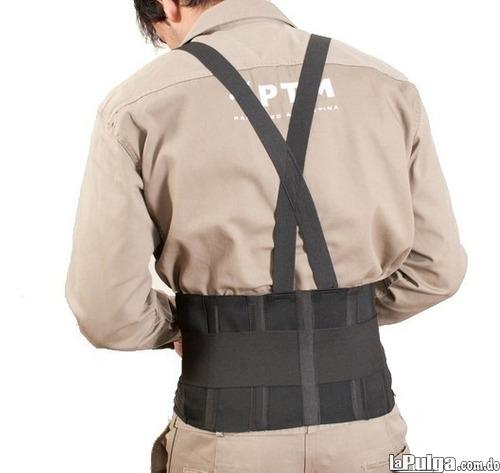 Faja Laboral para Cargar peso cinturón de protección para postura pa Foto 7123492-4.jpg