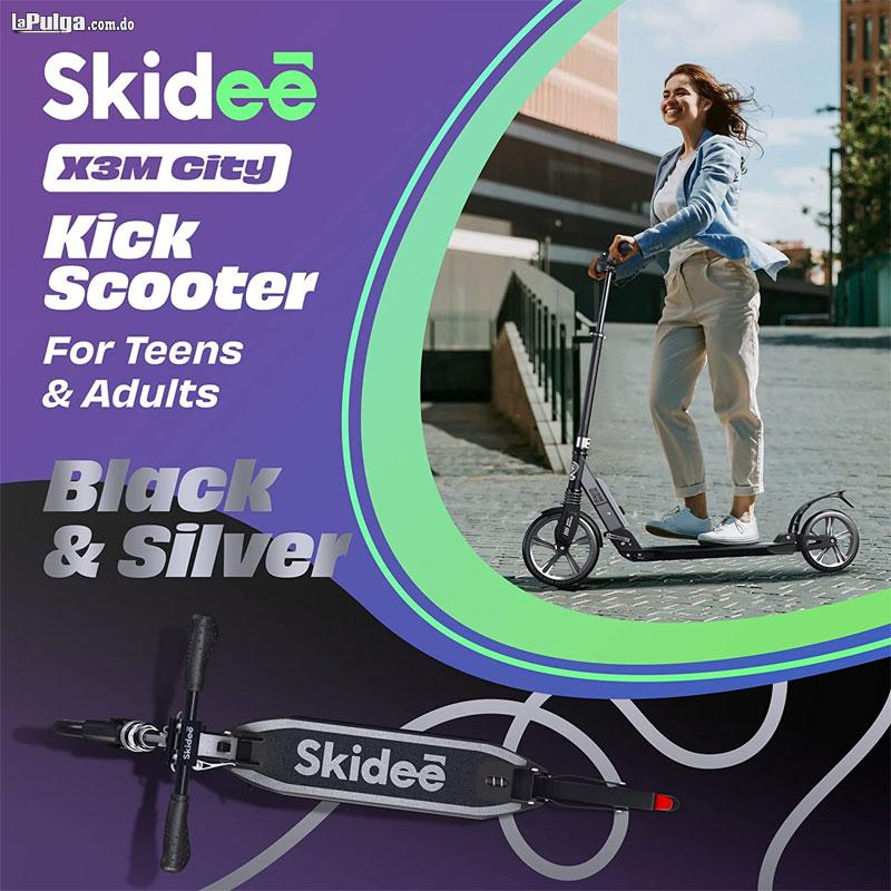 Skidee X3M City Scooter Patineta para Jovenes y Adultos hasta 220 Lb Foto 7124040-2.jpg