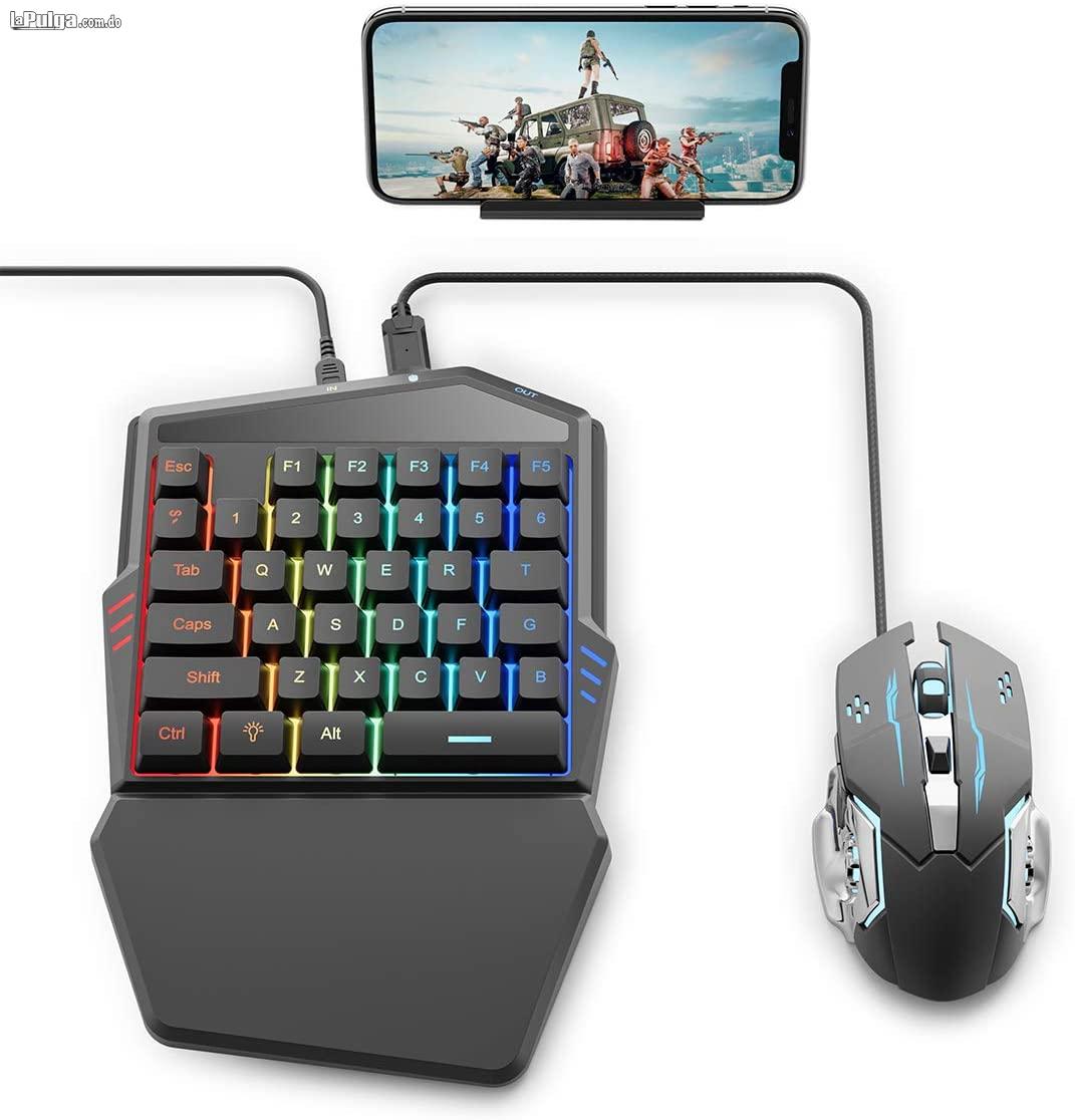 Kit mouse y teclado Gamer para Celular iPhone/iPad android gaming Foto 7124090-3.jpg