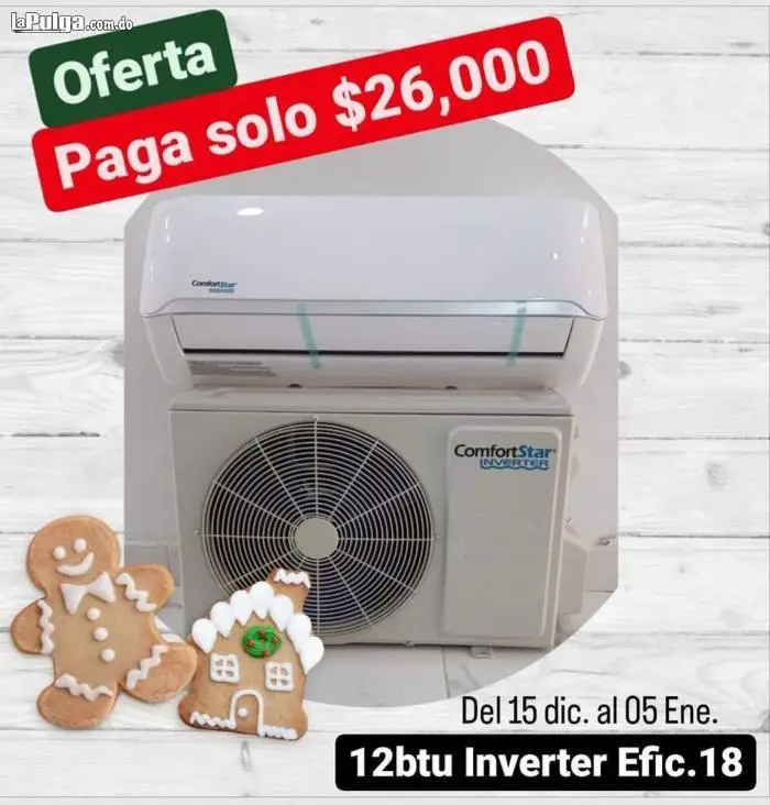 Aire inverter nuevo varias marca y precios tienda física aceptamos ta Foto 7124554-1.jpg