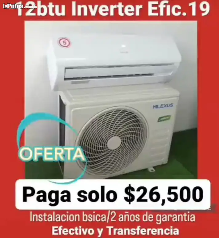 Aire inverter nuevo varias marca y precios tienda física aceptamos ta Foto 7124554-2.jpg