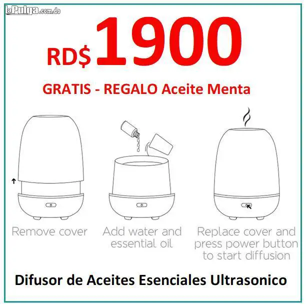 difusores ultrasonicos humidificador de aceites marca SPAROOM Foto 7124703-3.jpg