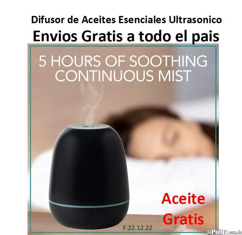 difusores ultrasonicos humidificador de aceites marca SPAROOM Foto 7124703-6.jpg