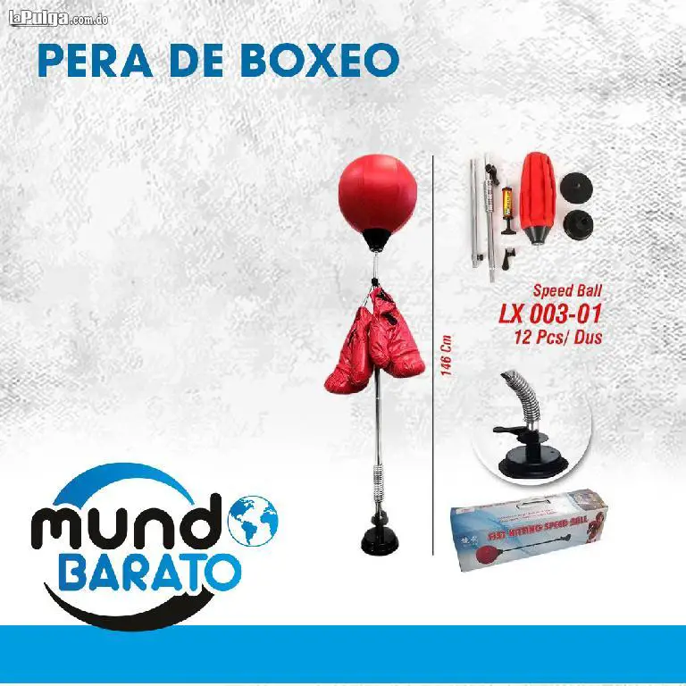 Bola de boxeo Vertical PERA Ajustable.  Guantes para NIÑOS Foto 7124941-2.jpg