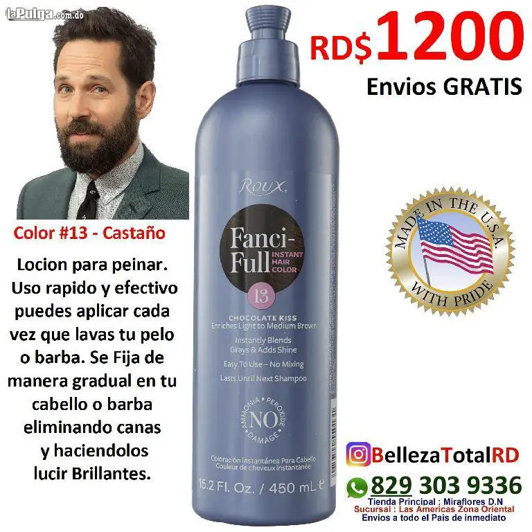 tinte para hombres rapido y sin ensuciar en  1 minuto fancy full fanci Foto 7125093-2.jpg