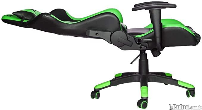 Silla gamer soporte lumbar Reclinable con ruedas. Gaming Videojuegos c Foto 7125378-5.jpg