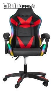 Silla gamer luz RGB soporte lumbar Reclinable con ruedas. Gaming ofici Foto 7125392-4.jpg