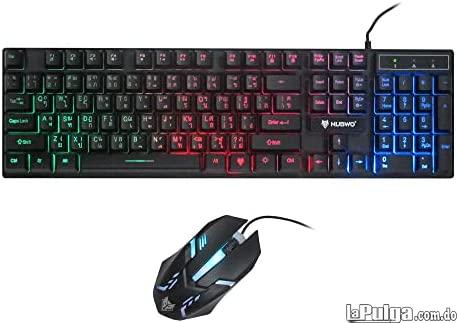 Teclado y mouse NUBWO NKM-623 SAVITAR luces rgb gamer gaming Foto 7125716-7.jpg