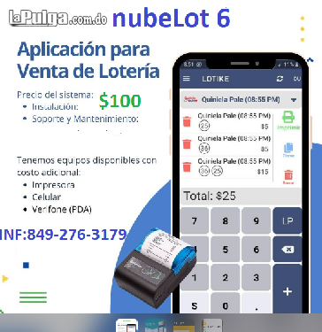 Programa para venta de lotería en República Dominicana  Foto 7125719-2.jpg