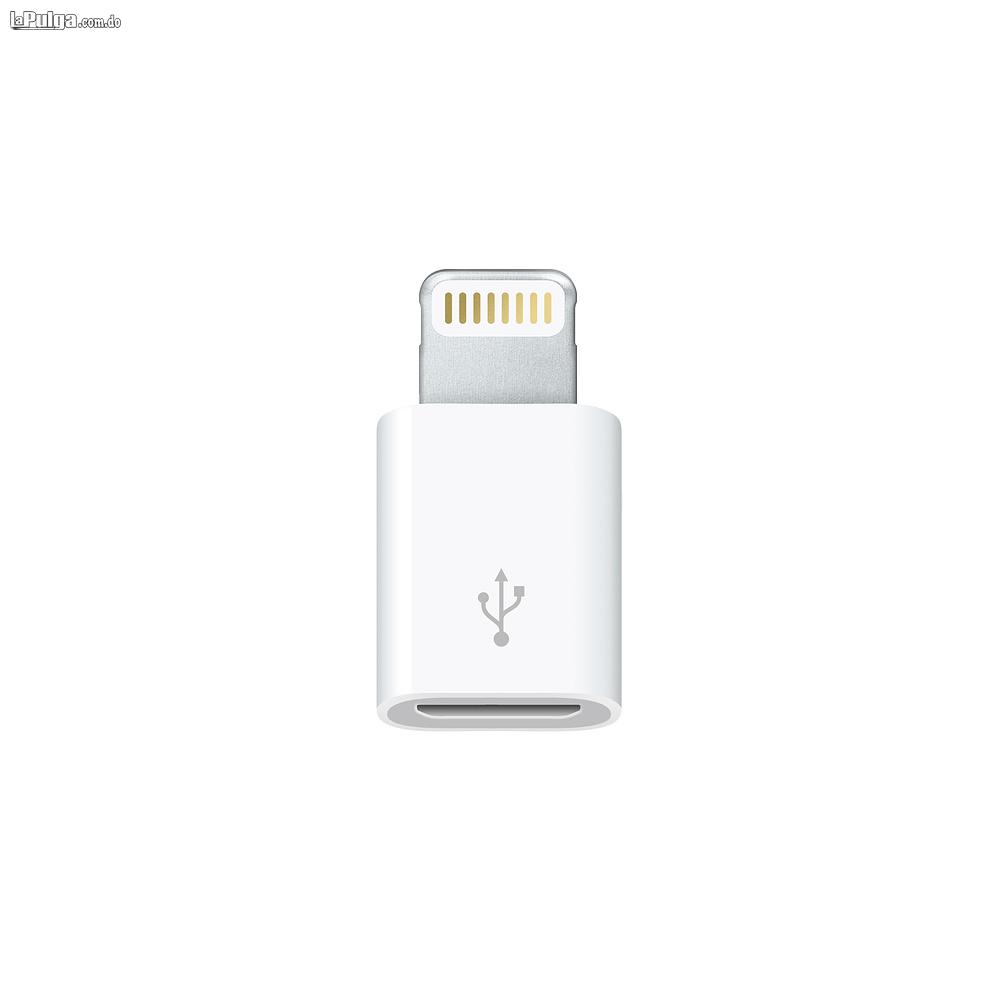 Adaptador de micro USB V8 a conector lightning iPhone Foto 7127143-1.jpg