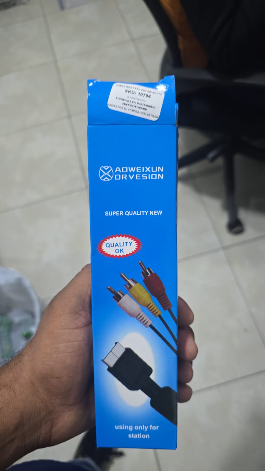 Cable RCA para Play Station PS1 PS2 PS3 Foto 7127466-3.jpg