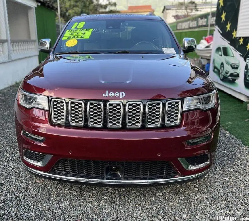 Jeep Grand Cherokee Summit 2018 Gasolina en Bonao Foto 7128121-5.jpg