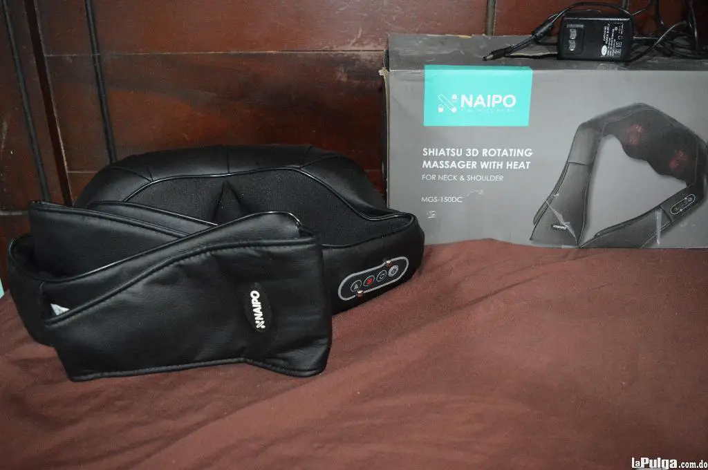 Masajeador de espalda y pies Naipo Shiatsu con masaje amasado profundo Foto 7128223-1.jpg