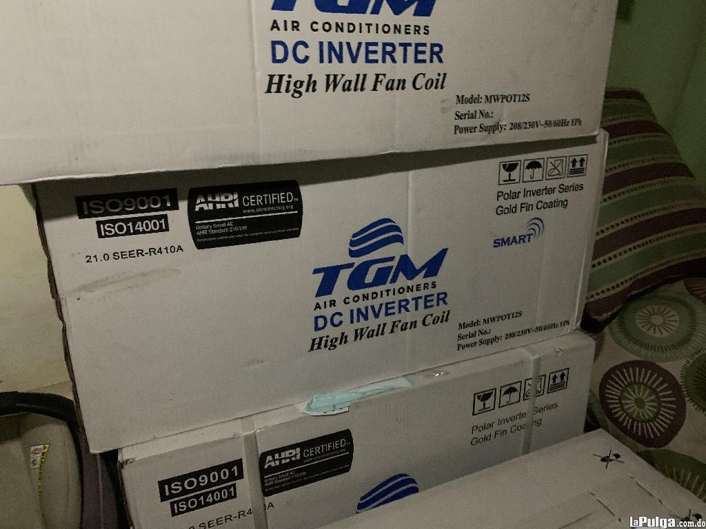Aire inverter TGM  12 mil btu eficiencia 21  Foto 7128308-2.jpg