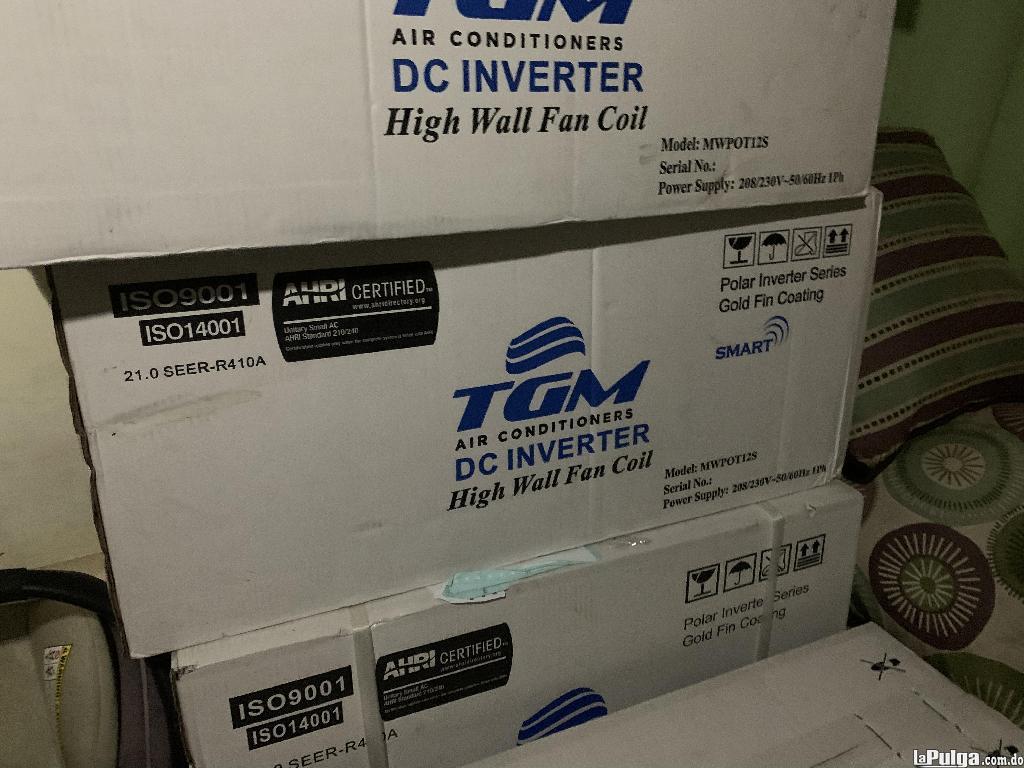 Aire inverter TGM  12 mil btu eficiencia 21  Foto 7128308-2.jpg