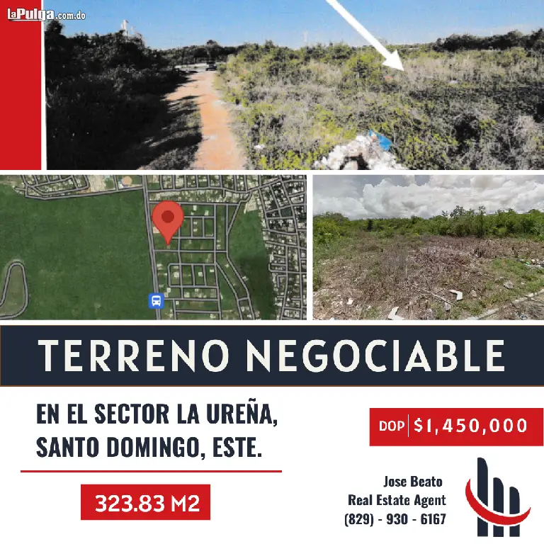TERRENO EN VENTA SANTO DOMINGO ESTE. NEGOCIABLE Foto 7128453-1.jpg