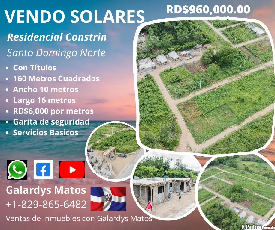 Solares de 150 Mts2 y Casas Galardys Matos  Foto 7129151-2.jpg