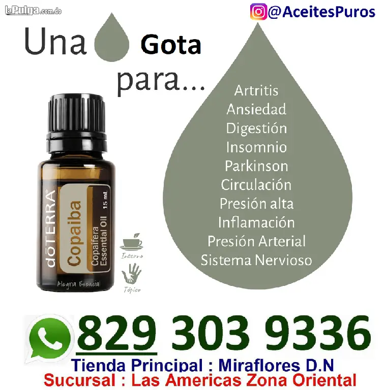 doTERRA YOUNG LIVING y otras marcas de fama Mundial Aceite de Copaiba  Foto 7131040-3.jpg