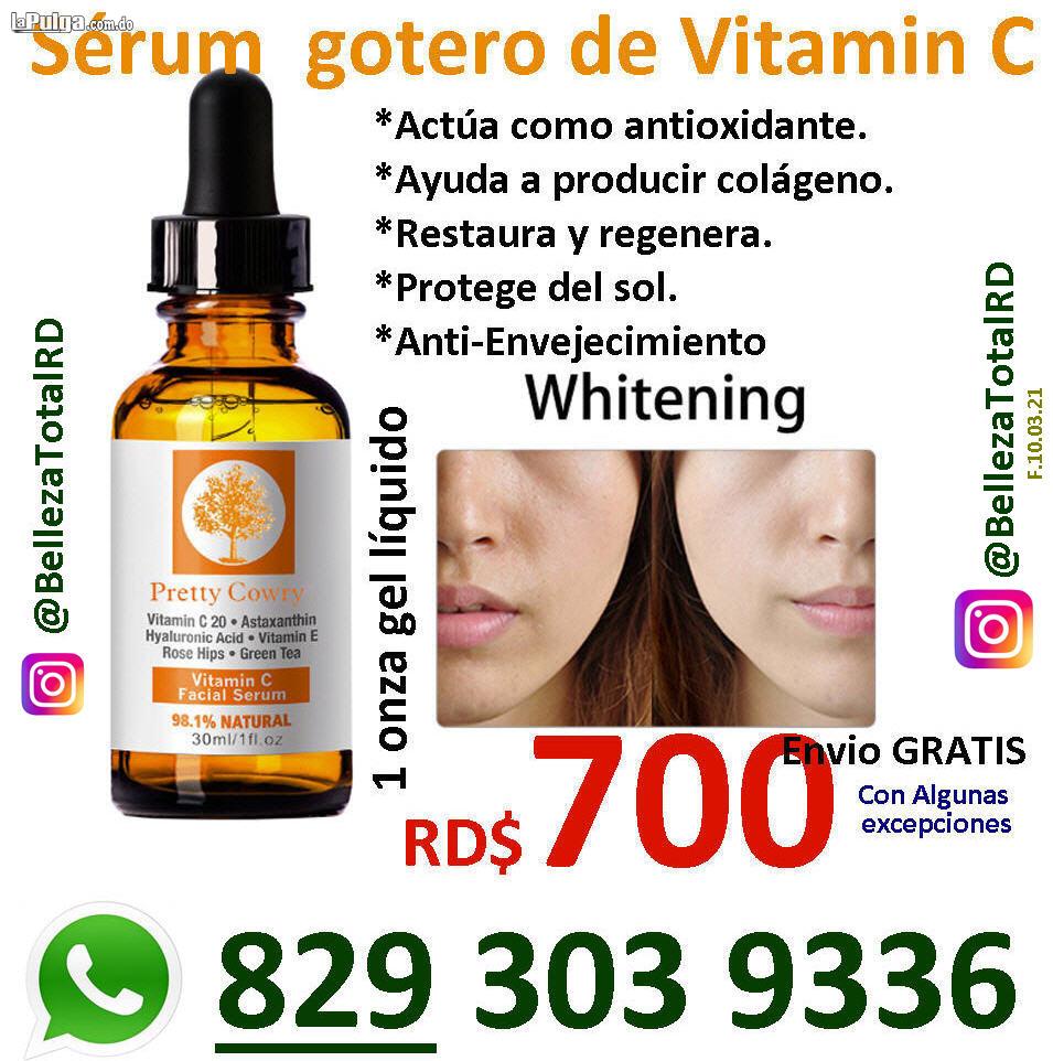 Vitaminas C liquida en aceite para rostro y cuello piel  Foto 7131042-1.jpg