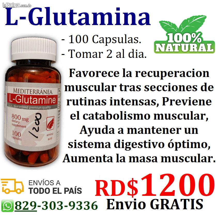 L-glutamine glutamina vitaminas suplementos proteínas  Foto 7131045-1.jpg